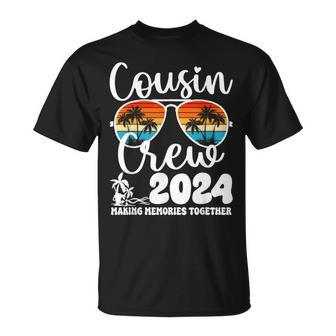 Cousin Crew 2024 Summer Vacation Beach Family Trip Matching T-Shirt - Seseable