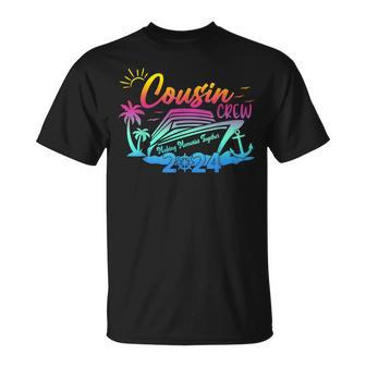 Cousin Cruise Crew 2024 Making Memories Together Family Trip T-Shirt - Thegiftio