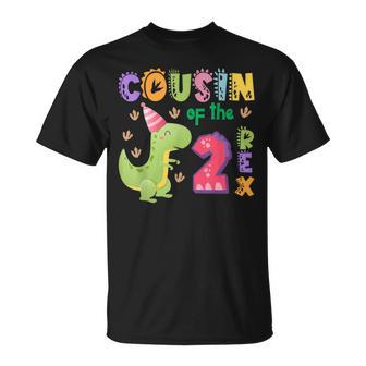 Cousin Of The Two Rex Birthday Dinosaur Family Matching T-Shirt | Mazezy AU