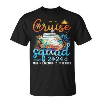 Cruise Squad 2024 Family Group Matching Summer Vacation T-Shirt - Monsterry