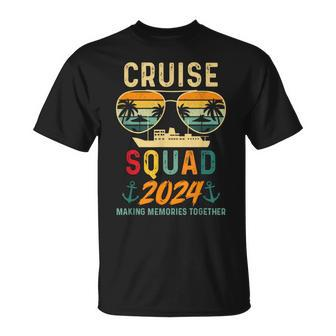 Cruise Squad 2024 Family Vacation Matching Group Summer T-Shirt - Seseable