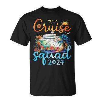 Cruise Squad 2024 Cruise Vacation Beach Cruising Lover T-Shirt - Seseable