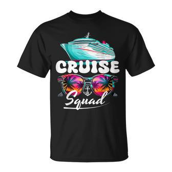Cruise Squad Family Vacation Friends Matching Group Getaway T-Shirt | Mazezy