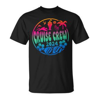 Cruisin Crew 2024 Cruise Family Friends Vacation Matching T-Shirt - Seseable