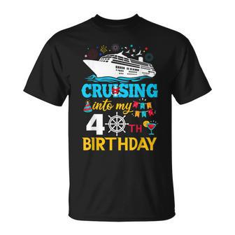 Cruising Into My 40 Year Old Birthday Party 40Th B-Day T-Shirt - Seseable