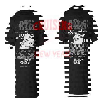 Cruising Into The New Year 2024 Cruise Matching Vacation T-Shirt | Mazezy