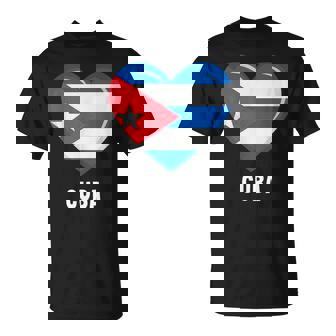 Cuba Drapeau Cubain T-Shirt - Cadeauxyz