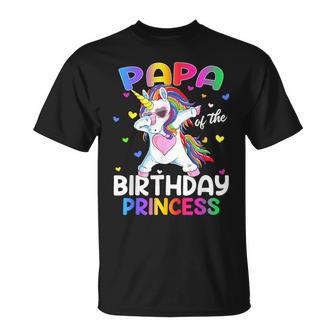 Cumpleaños Unicornio Papa De La Princesa De Camiseta unisex - Regaloses