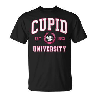 Cupid Est 1823 University Valentine’S Day Couple Boys Girls T-Shirt - Monsterry DE