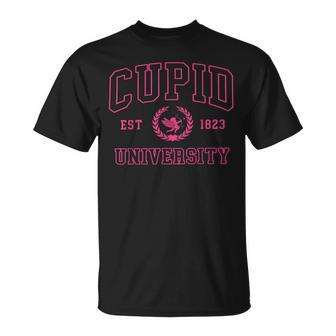 Cupid University Est 1823 Happy Valentines Day Anniversary T-Shirt - Monsterry AU