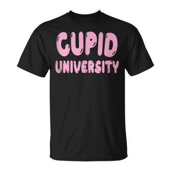 Cupid University Pink For Valentine's Day T-Shirt - Monsterry CA