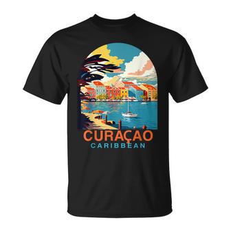 Curacao Travel Summer Vacation Curacao Caribbean Islands T-Shirt - Monsterry UK