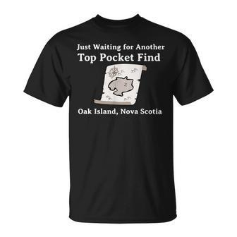 Curse Of Oak Island Metal Detecting Top Pocket Find T-Shirt - Monsterry CA