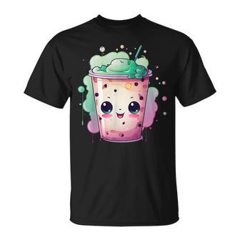 Cute Bubble Tea I Milk Tea I Bubble Tea T-Shirt - Seseable