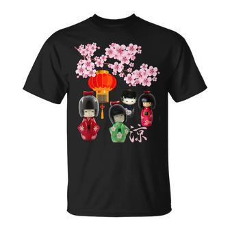 Cute Doll Day Girls Day Hinamatsuri Japanese March Festival T-Shirt - Monsterry UK