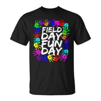 Cute Field Day Teacher T-Shirt | Mazezy