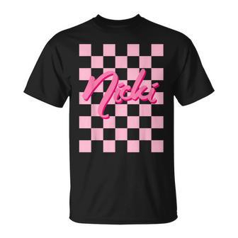 Cute First Name Nicki Boy Girl T-Shirt - Monsterry CA