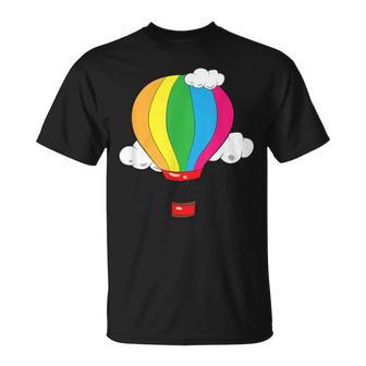 Cute Hot Air Balloon T-Shirt - Monsterry