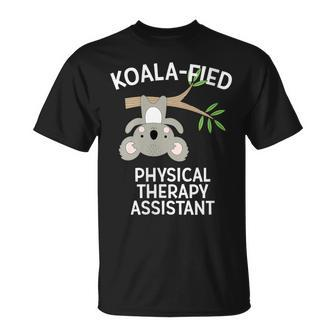 Cute Koala Physical Therapy Assistant Pt Pta Pun T-Shirt - Monsterry
