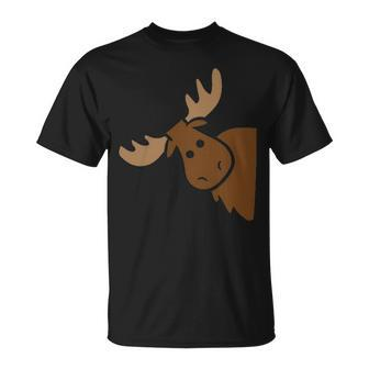 Cute Moose Elk Deer Alaska Moose T-Shirt | Mazezy