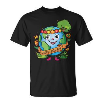 Cute Planet Earth Awareness Day Happy Earth Day 2024 T-Shirt | Mazezy CA