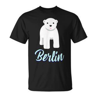 Cute Polar Bear Baby In Berlin  T-Shirt - Seseable