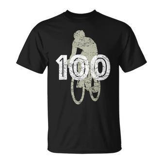Cycling 100 Miles For The Cyclist That Rides A Bike T-Shirt - Monsterry DE