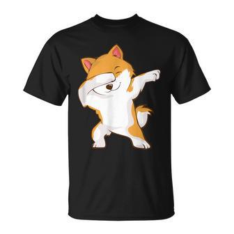 Dabbing Akita Inu T-Shirt - Geschenkecke