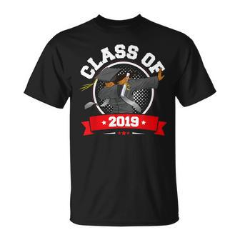 Dabbing Graduation Class Of 2019 Black T-Shirt - Monsterry DE