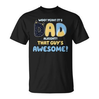 Dad Alright That Guys Awesome Fathers Day T-Shirt - Seseable