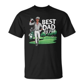 Dad Golf Fathers Day Dad's Birthday T-Shirt - Monsterry