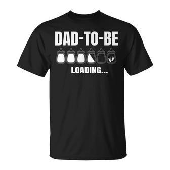 Dad To Be Loading Expecting Father Pregnancy T-Shirt - Monsterry AU