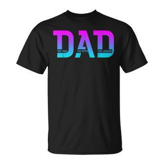 Dad The Man The Myth The Legend Father Day T-Shirt - Thegiftio UK
