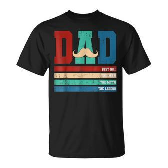 Dad The-Man The Myth The Legend Happy Father's Day Costume T-Shirt - Thegiftio UK