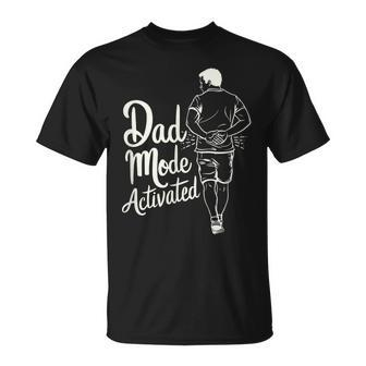 Dad Mode Activated Dad Meme Father's Day Best Father T-Shirt - Seseable