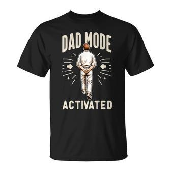 Dad Mode Activated Quote Dad Facts Father's Day T-Shirt - Seseable