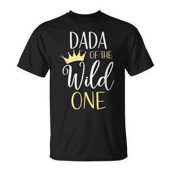 Dada Of The Wild One First Birthday Matching Family T-Shirt - Monsterry AU