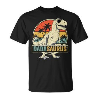 Dadasaurus T Rex Dinosaur Dada Saurus Family Matching T-Shirt - Monsterry DE