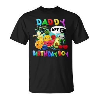 Daddy Of The Birthday Boy Family Fruit Birthday Party T-Shirt - Seseable