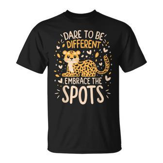 Dare To Be Different Embrace The Spots T-Shirt - Monsterry UK
