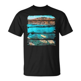 Dare To Explore Boat T-Shirt - Monsterry