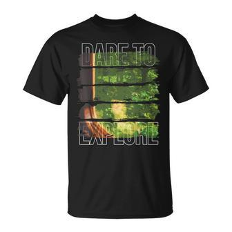 Dare To Explore Forest T-Shirt - Monsterry