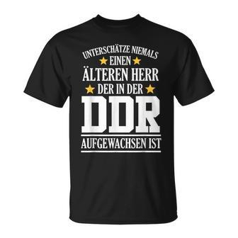 Ddr Ossi Ostdeutschland Saying Older Mr Surprise T-Shirt - Seseable
