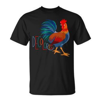 Decolores Cursillo Rooster T-Shirt - Monsterry