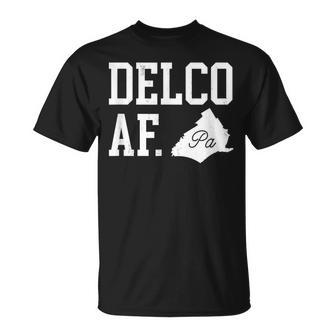Delco Af Delaware County Pride T-Shirt - Monsterry DE