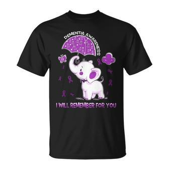Dementia Awareness Elephant T-Shirt - Thegiftio UK