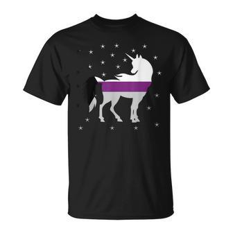 Demisexual Pride Flag Demisexual Unicorn T-Shirt - Monsterry AU