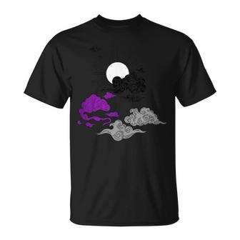 Demisexual Pride Japanese Sun Lgbtq Clouds Lgbt Demi Sky T-Shirt - Monsterry