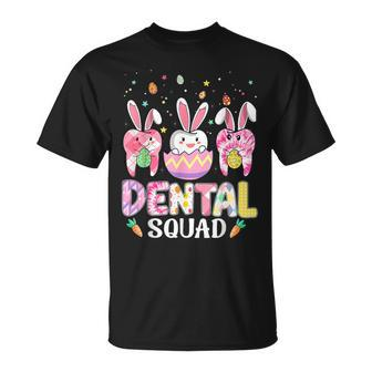 Dental Squad Dental Assistant Happy Easter Day T-Shirt - Seseable
