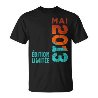 Depuis Mai 2013 Année 2013 Rétro 2013Intage 2013 T-Shirt - Cadeauxyz